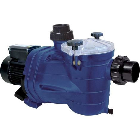 Vipool – Pompe filtration pour piscine 1 CV – Débit 14 m3/h – Auto amorçante – Raccordement 1,5" (50 mm) – Moteur silencieux IP 55