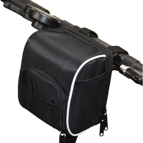 Sac de cadre pour vélo étanche, sacoche de guidon pour VTT et vélo électrique, rangement de randonnée
