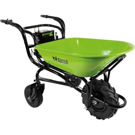 Carretilla electrica alimentada por bateria 40V 100 lt ZIPPER zi-ewb150-100l