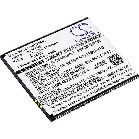 NX - Batterie téléphone, smartphone, GSM pour Archos 50e Neon 3.7V 1700mAh - AC50ENE (1/2)