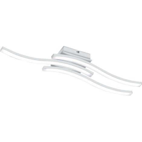 Plafonnier noir 4 x SMD LED 5 W IP20 4 x 600 lm 4 000 K - Éclairage efficace idéal pour les salons et salles à manger.