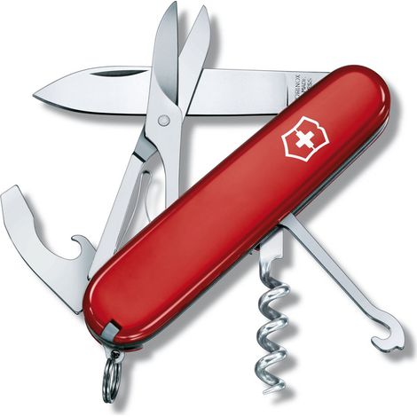 Victorinox Taschenmesser Compact 91mm rot