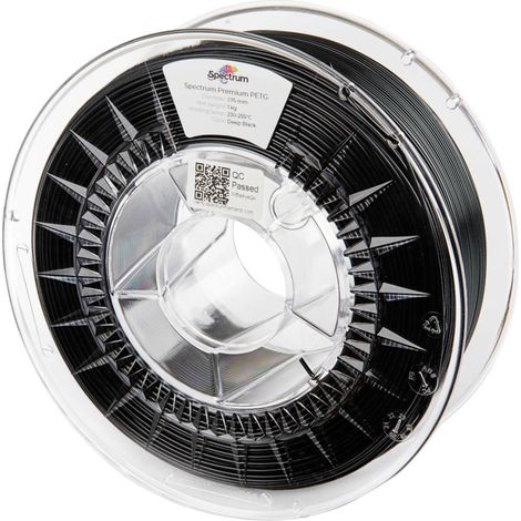Spectrum Filaments 80056 PET-G Premium Filamento per stampante 3D PETG resistente ai prodotti chimici, resistente agli