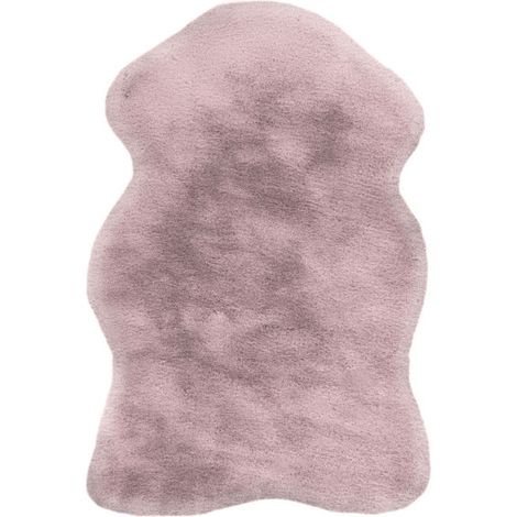 Tapis Déco "Sheep" 60x90cm Rose (1/4)