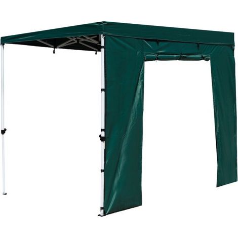 Laterales Individuales Carpas Plegables - Lateral con Puerta 2 Metros Master - Verde (1/2)