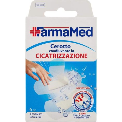 CEROTTI BATTERIOSTATICI CICATRIZZANTI XL 2F. (1/2)