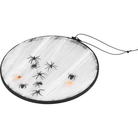 Décoration en tissu à motif d'araignée terrifiante à faire soi-même, ornement d'Halloween pour bar intérieur, type 2 (1/5)