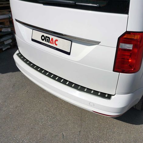 OMAC Ladekantenschutz für VW Caddy 2015-2020 Facelift Edelstahl Carbon (1/5)
