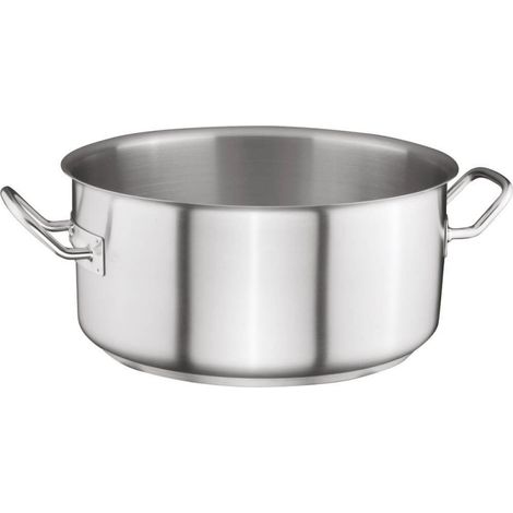 Marmite basse sans couvercle en acier Ø 400 mm V 22 l - Stalgast (1/2)