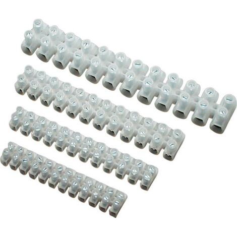 BORNIER DOMINO FLEXIBLE: - RIGIDE: 4-4 MM² PÔLES: 12 BKL ELECTR BKL ELECTRONIC 073400/10 (1/2)