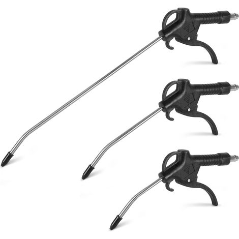 STAHLWERK set di pistole ad aria compressa 3 pezzi 100, 150, 300 mm