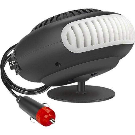 Chauffage électrique portable 24 V 200 W pour voiture, dégivreur, rotation à 360 degrés. (1/5)