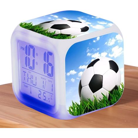 Generisch Réveil de Football, pour, Horloge Bureau avec (1/5)