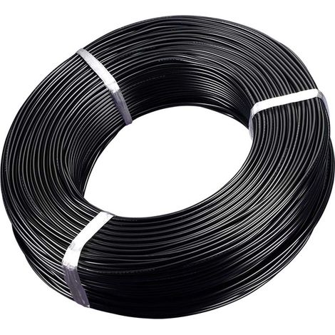 Gaine de protection 3 mm±0.25 RS PRO, Noir en PVC, 30.48m