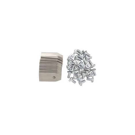 30 Pièces Lames en Acier Inoxydable pour Tondeuse Robotisée 35180.6mm Argent - (1/5)
