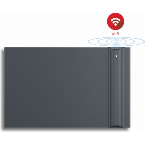 Radialight KLIMA Wi-Fi Radiateur électriques Dual-Therm Connectes à faible consommation 1000W Gris Anthracite (1/7)