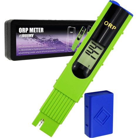 Redox Mètre Testeur -19991999mV, 1 Point De Calibration, Oxydation Réduction Potentiel, Aquariums, Piscines, Spa, L’Aquaculture, Les Systèmes De Traitement D’eau (1/5)