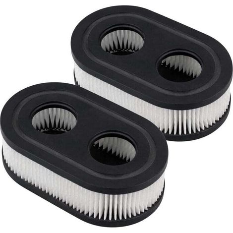2 filtres à air pour tondeuses à gazon 593260 798452 334404 pour filtres à air moteurs B&S 550E 550EX Eco-Plus 575EX Series Remplace 4247 5432 5432K Moteur 093000 09P0000