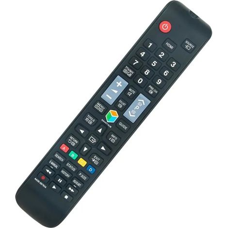 Télécommande AA59-00793A Compatible Samsung TV UE39F5070SS UE22F5400AK UE32F5370SS UE46F5500AK UE40F6340 UE50F5570SS (1/5)