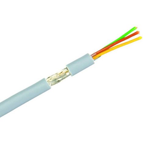 [NEUWERTIG] B-Ware Conrad Elektronik Elektronikleitung Steuerleitung Kabel LIYCY 7x0,5 RG100 grau (1/2)