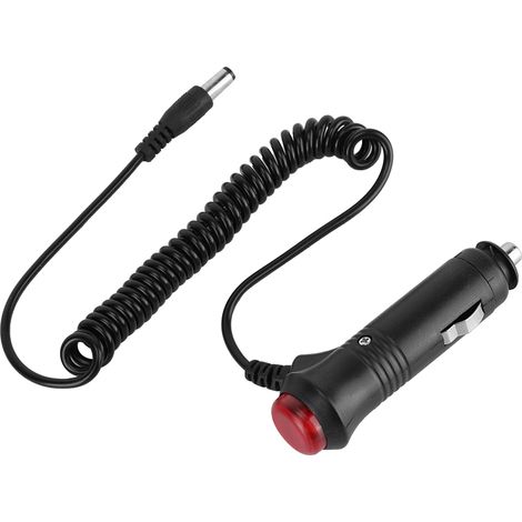 12V/24V Kfz-/Motorrad-Zigarettenanzünderadapter mit Ein-/Ausschalter und Sicherung, universelles Anschlusskabel (1/5)