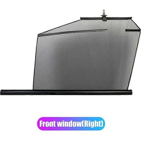 Pare-soleil rétractables pour vitres latérales de voiture, pare-soleil de levage pour voiture, visière de protection, store enrouleur, film de protection pour vitres, rideau pare-soleil arrière (1/5)