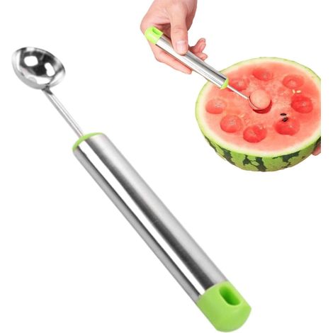 Cuillère À Fruits Manche Ergonomique En Acier Inoxydable