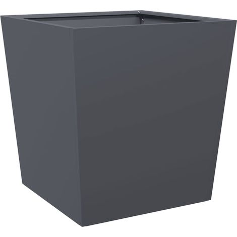 Maison Exclusive - Fioriera da Giardino Antracite 50x50x50 cm in Acciaio