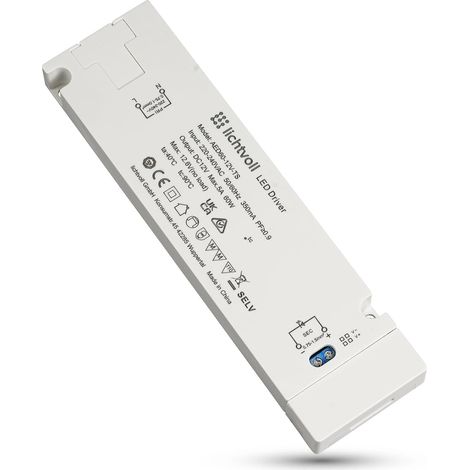 Transformateur 220V à 12V, LED Driver 60W, Transfo 230V sur 12V, Netzteil Sans Scintillement (1/5)
