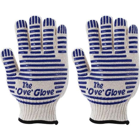Gants de Cuisine résistants à la Chaleur, Une Paire de Gants antidérapants pour Four à Micro Ondes, Surface Chaude en Silicone, Gants extrêmement