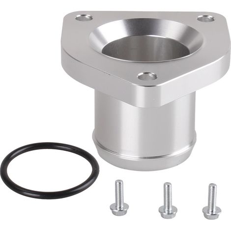 Car modification thermostat/thermostat water tap suitable for Ford Powerstroke 7.3L 1999-2003 - Silver