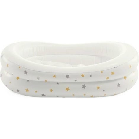 Intex – Baignoire bébé gonflable 48523NP – Surface rembourrée – Appui d'assise – Dimensions 89 x 66 x 25 cm – Pratique pour maison et voyages (1/3)