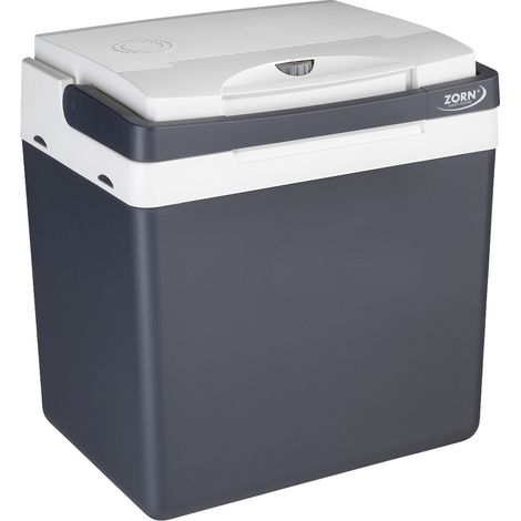 ZORN Z 26 LNE AC/DC Kühlbox EEK: E (A - G) Thermoelektrisch 12 V, 230 V/AC Weiß/Schwarz 25 l -17 °C (1/5)