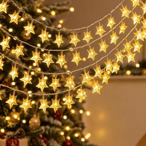 6M 40 pièces Déco de Noël, Lumières de Noël, Guirlande lumineuse (1/5)