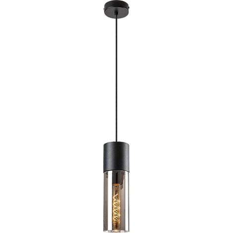 Lámpara colgante E27 1x25W negra 72051 Ronno Rabalux (1/5)