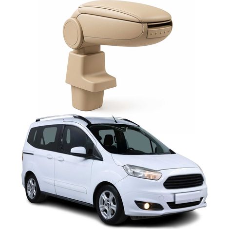 OMAC Armlehne für Ford Transit Tourneo Courier 2014-2024 Beige (1/5)