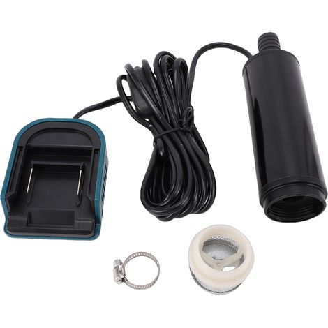 [JAMAIS UTILISÉ]Pompe à eaux usées compatible avec les modèles Makita BL1815N, BL1830, BL1840 et BL1850B (batterie Li-ion, débit 500 GPH) pour le drainage de piscines, bassins et puits de jardin. (1/5)