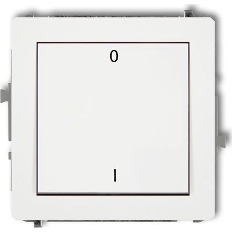 Interrupteur bipolaire Deco blanc /0-1/ DWP-9