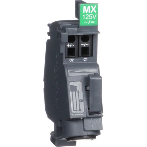 Compact NSXm, Powerpact B, TeSys GV4 - bobine MX - 110/130Vca - 50/60Hz - 125Vcc - LV426843 (1/4)