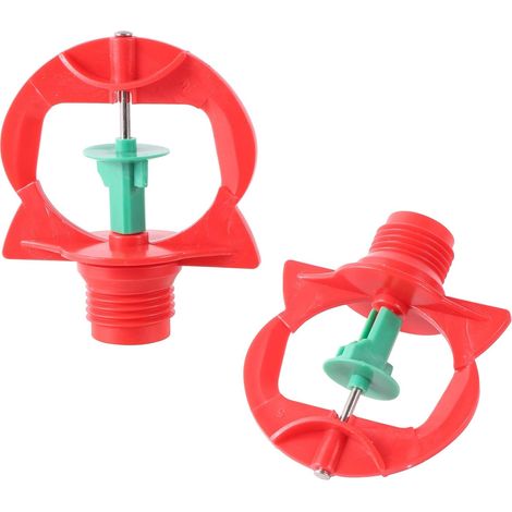 Système d'irrigation par Aspersion de pelouse de Jardin 1/2" Filetage mâle buse de réfraction rotative 360° arroseurs de pulvérisation Jardin verger pelouse Serre pulvérisateur d'irrigation 30 pièces (1/5)