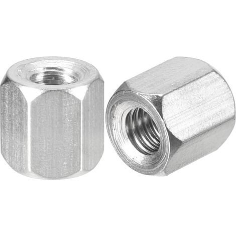 8pcs M6 x 1 -Pas 12 mm Longueur Raccord Écrous Hex Tige (1/5)