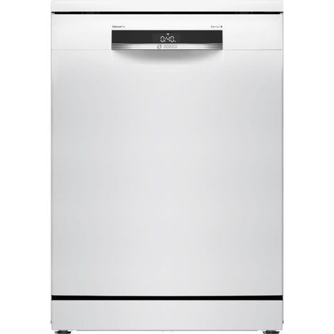 Bosch – Lave-vaisselle 60cm 14 couverts 38dB blanc – Technologie PerfectDry – Moteur Eco Silence Drive – RackMatic réglable (1/5)