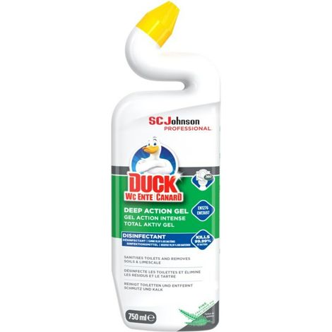 WC-Ente WC Ente Waldfrische Total Aktiv Gel 750 ml Flasche 12 Stk (1/3)
