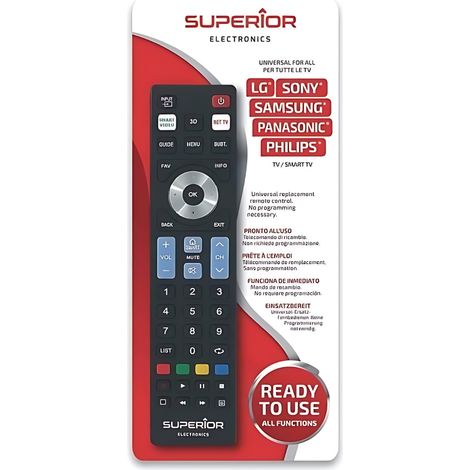 Superior Telecomando Universale Samsung LG Panasonic Sony Philips R5 (1/4)
