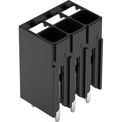 WAGO 2086-1103 Borne pour circuits imprimés 1.50 mm² Nombre de pôles 3 noir 1 pc(s) (1/2)