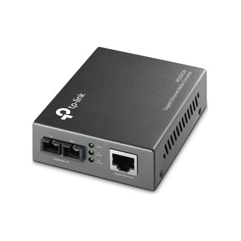 CONVERTIDOR FIBRA TP-LINK MC200CM RJ45 GIGA A FIBRA MULTIMODO SC 1000MB FULLDUPLEX HASTA 550M MONTAJ