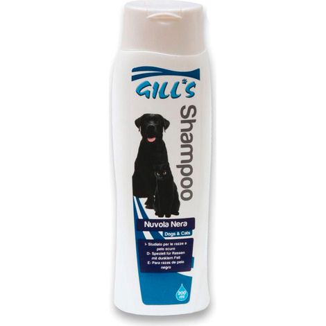 CHAMPU PARA MASCOTAS GILL'S PELO NEGRO 200ml (1/2)