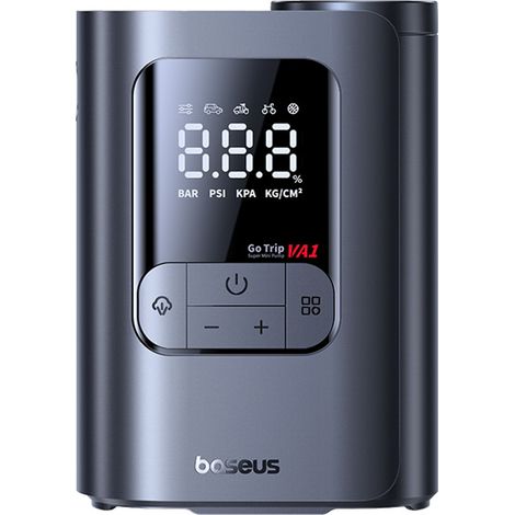 Akku-Kompressor mit 3 Düsen, 150 PSI, 26 l/min, 82 W – schwarz
