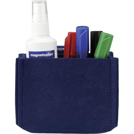 Magnetoplan magnetoTray big soporte para bolígrafos azul