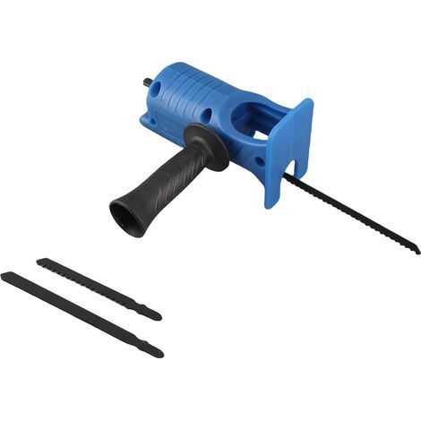 Adaptateur de scie alternative pour perceuse électrique - Kit de sciage portable pour bois et métal (1/5)